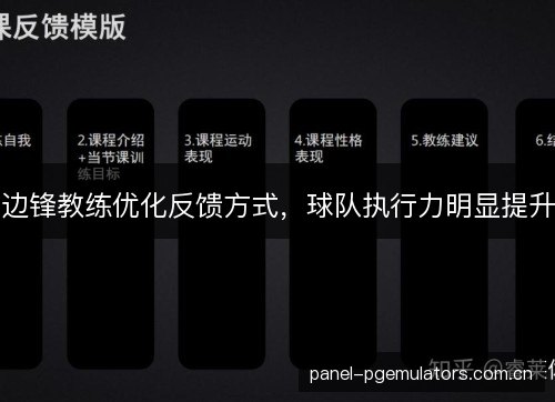 边锋教练优化反馈方式，球队执行力明显提升